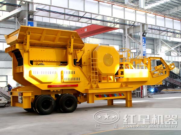 新型輪胎式移動破碎站市場售價多少錢一臺？