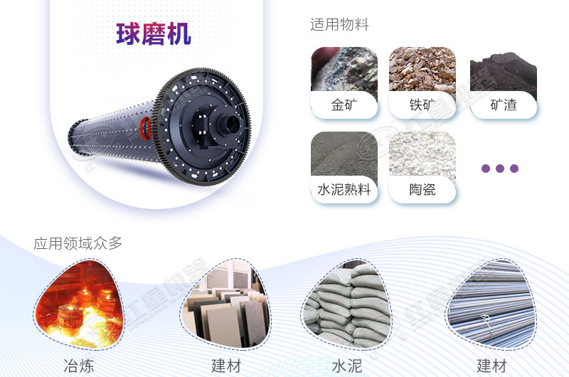 水泥球磨機(jī)設(shè)備優(yōu)勢(shì)多，應(yīng)用廣泛