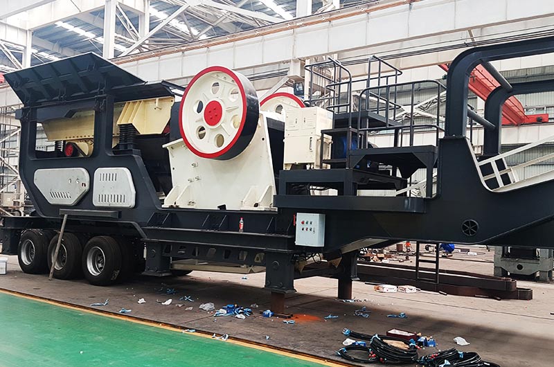 車載流動(dòng)破碎石仔機(jī)，一體式作業(yè)，碎石更輕松