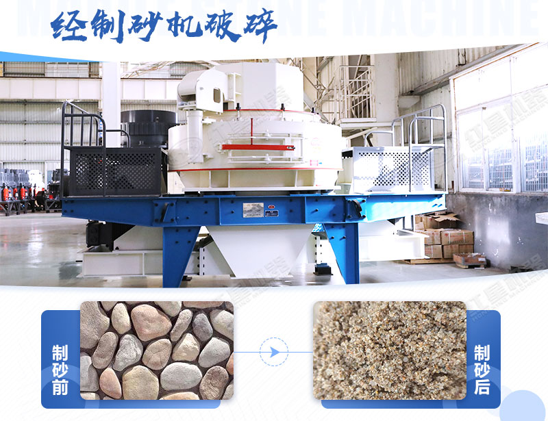 制砂機的沙子質量如何？能否用于混凝土路面？